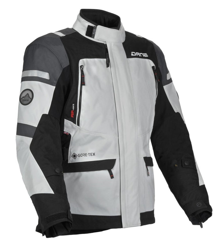 dane jacket motorcycle valby gray goretex adv adventure klim revit alpine tech riding gear